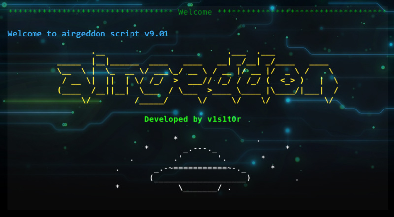 Airgeddon: WiFi Network Security Auditing Bash Script Airgeddon: WiFi Network Security Auditing Bash Script